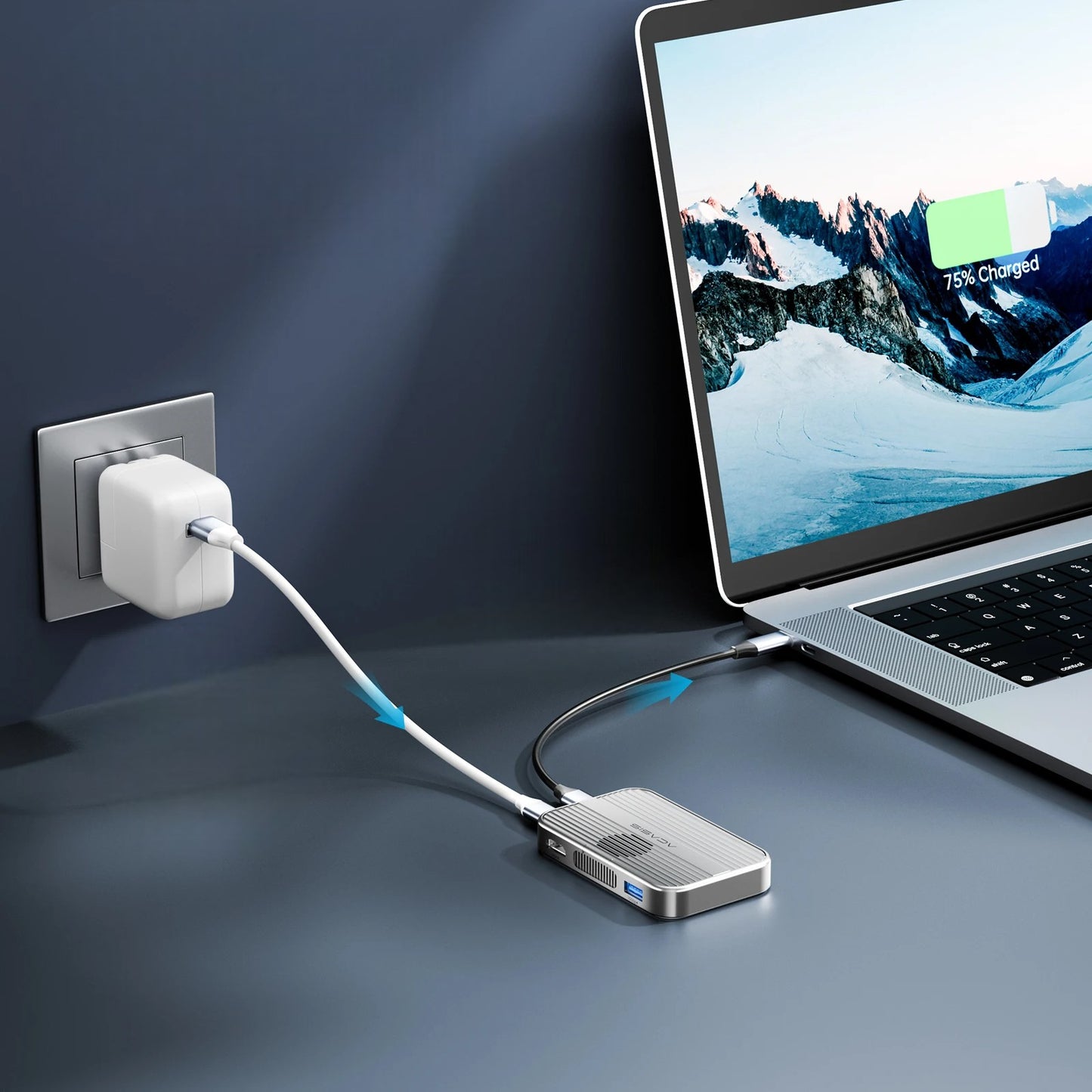 Station d'accueil magnétique USB C pour iPhone