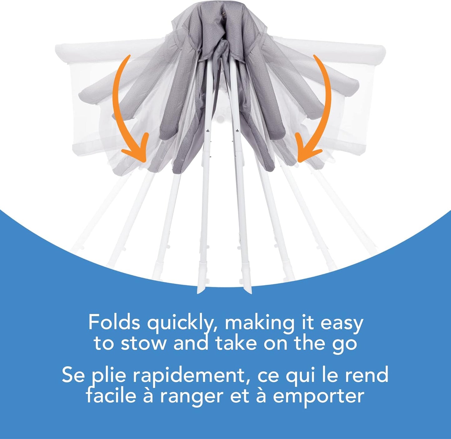 Bassinet pour bébé avec protection extérieur