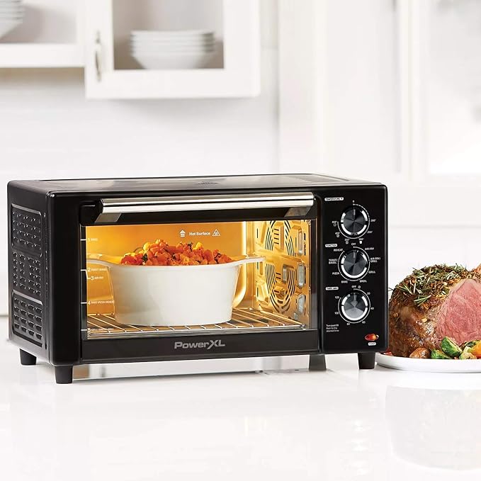 Gril électrique d'intérieur 8 en 1 avec fonction de rôtissage et friteuse à air intégrée