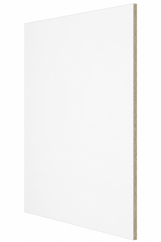 Panneaux de mélamine Blanc 61 x 97 pouces