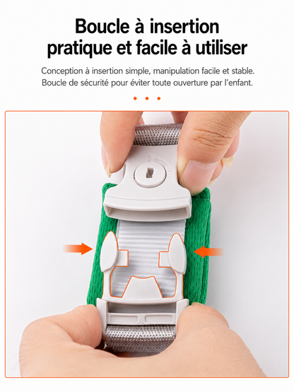 Harnais de sécurité pour enfant avec lien anti-perte