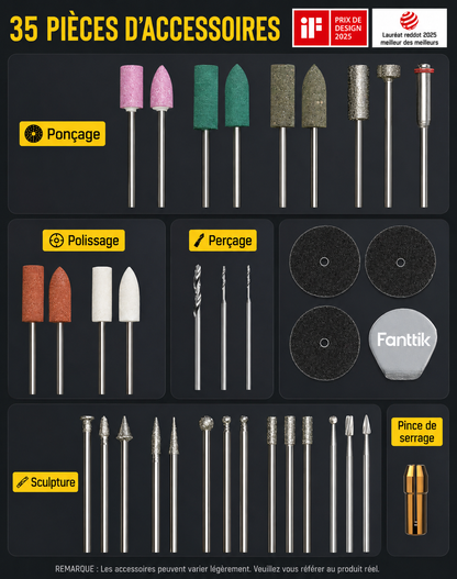Mini kit de stylo de gravure d'outils rotatifs sans fil