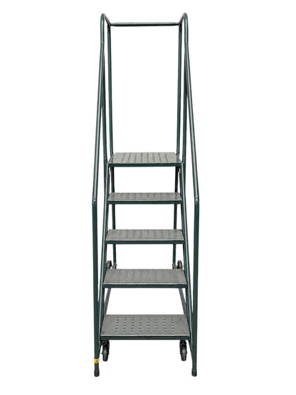 Escabeau Mobile Industriel en Acier – 5 Marches