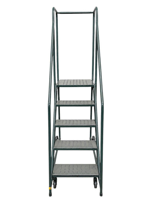 Escabeau Mobile Industriel en Acier – 5 Marches