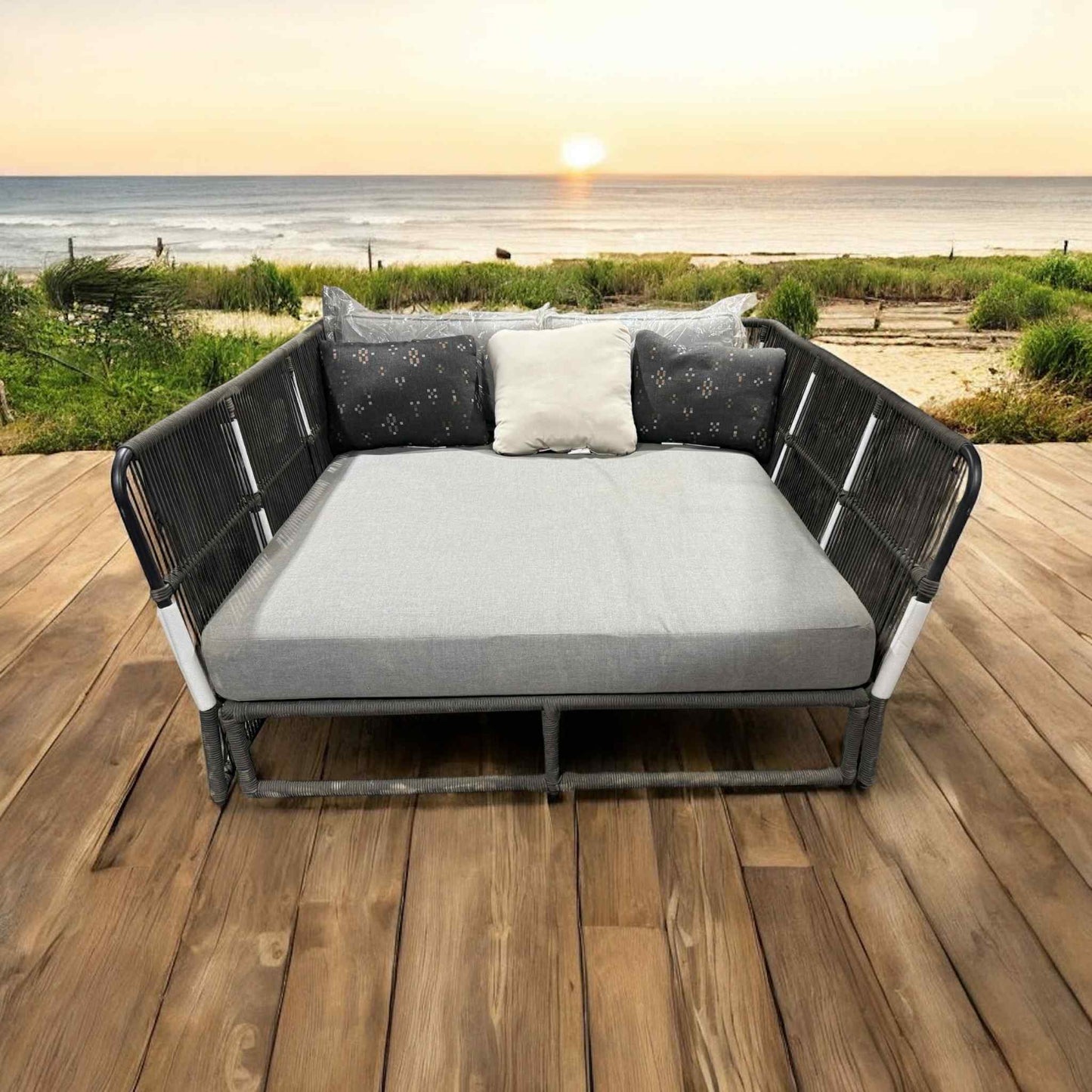 Divan lit extérieur