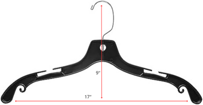 Cintre Transparent Professionnel – Crochet Métal Pivotant