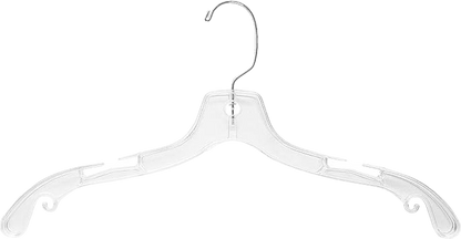 Cintre Transparent Professionnel – Crochet Métal Pivotant