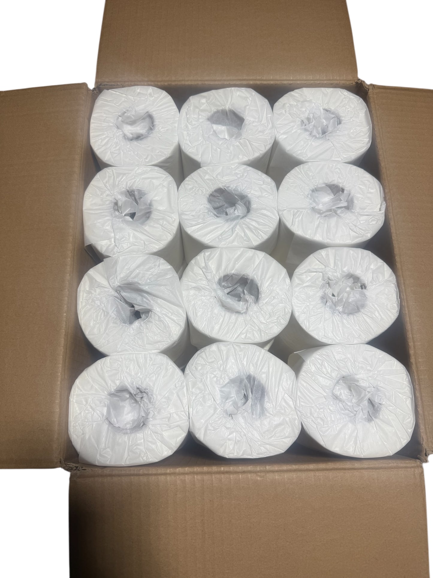 Papier de toilette hygiénique 48 rouleaux, 2 épaisseurs 420 feuilles